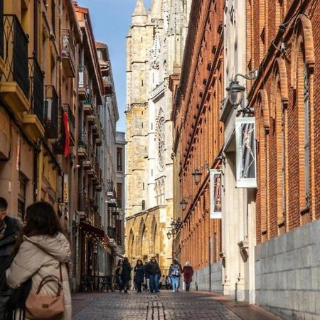 Ferienwohnung Apartamento A 15 Segundos De La Plaza Mayor Y 1 Minuto De La Catedral León Exterior foto